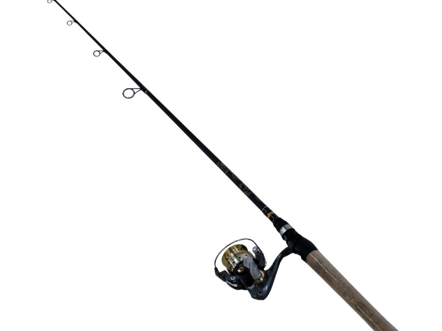 Strategy Combo – Spinning, 5.2:1 Gear Ratio, 6’6″ 1pc Rod, 6-12 lb Line Rating, Medium Power