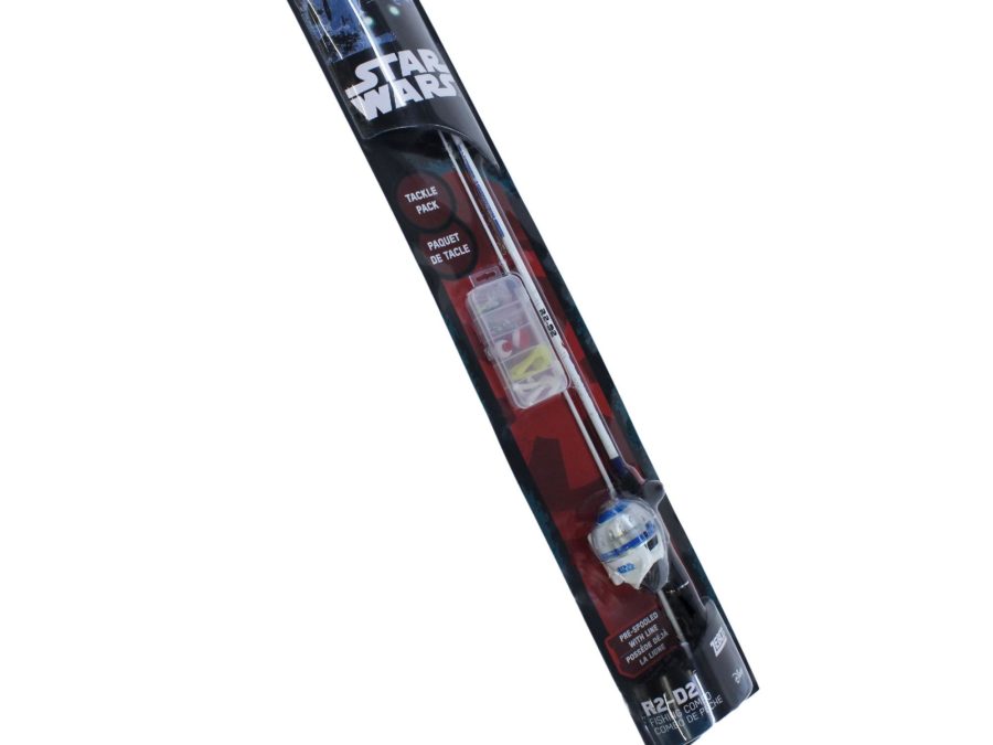 Star Wars Spincast Combo, 5’6″ Length, 2 Piece Rod, 6-10 lb Line Rate