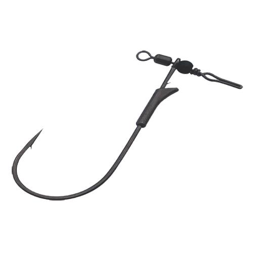 G Finesse Swivel Shot Worm Hook – Size 1-0, NS Black, Per 3
