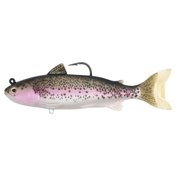 Trout  (Parr) – Freeshwater, 7 1-2″, 11-0 Hook, Medium-Slow Sinking, Silver-Violet