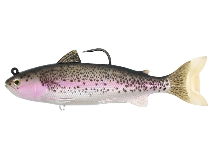 Trout  (Parr) – Freeshwater, 7 1-2″, 11-0 Hook, Medium-Slow Sinking, Silver-Violet