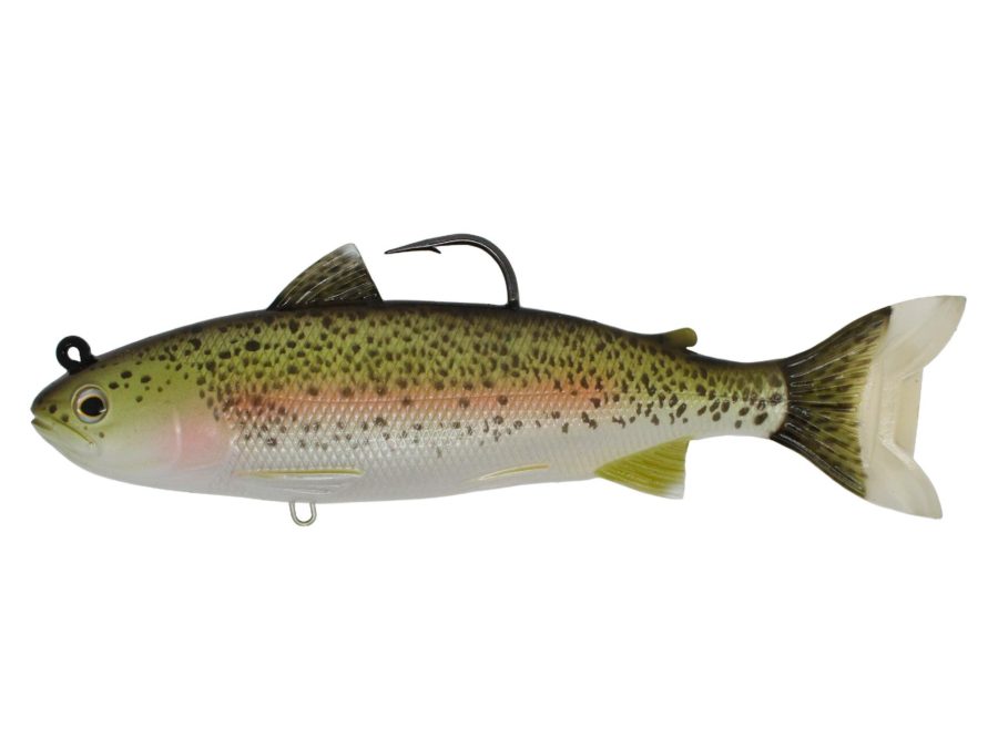 Trout  (Parr) – Freshwater, 6 1-2″, 890 Hook, Medium-Slow Sinking, Olive-Red