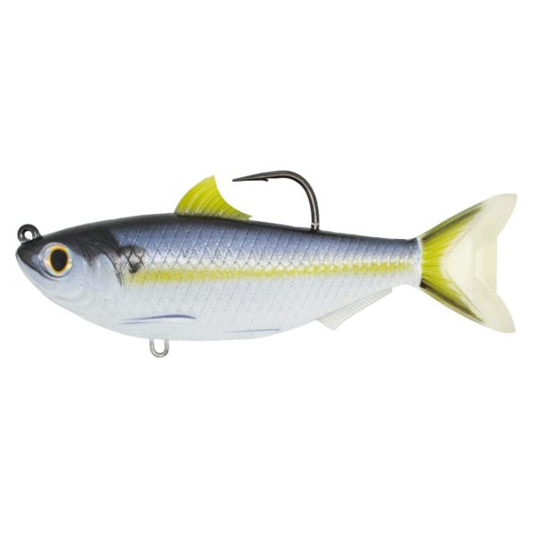 Threadfin Shad Crankbait – Freshwwater, 4 1-2″, 7-0 Hook, Medium-Slow Sinking, Violet-Blue