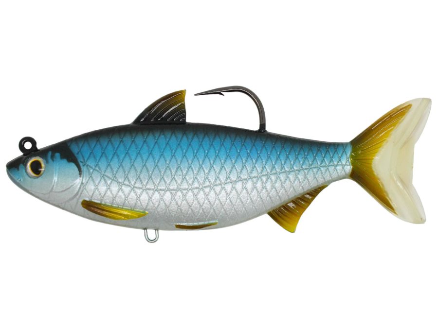Golden Shine – Freshwater, 6 1-2″, 11-0 Hook, Medium-Slow Sink, Silver-Blue