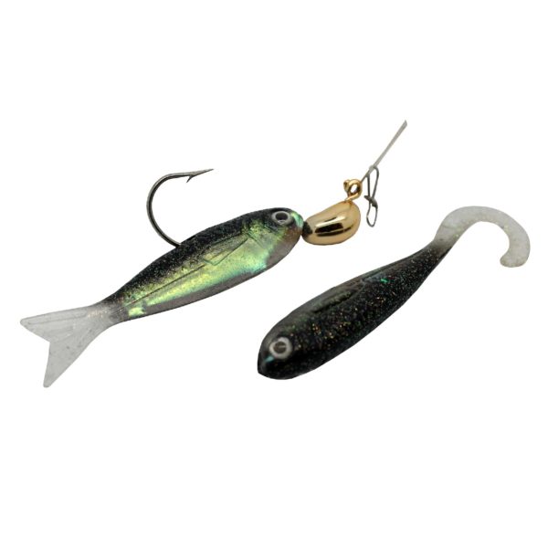 ChatterBait Flashback Mini Lures – 1-8 oz Weight, Gold-Black, Per 1