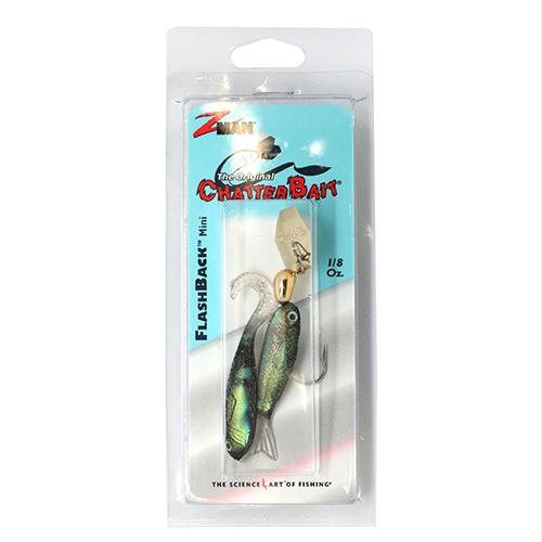 ChatterBait Flashback Mini Lures – 1-8 oz Weight, Gold-Black, Per 1