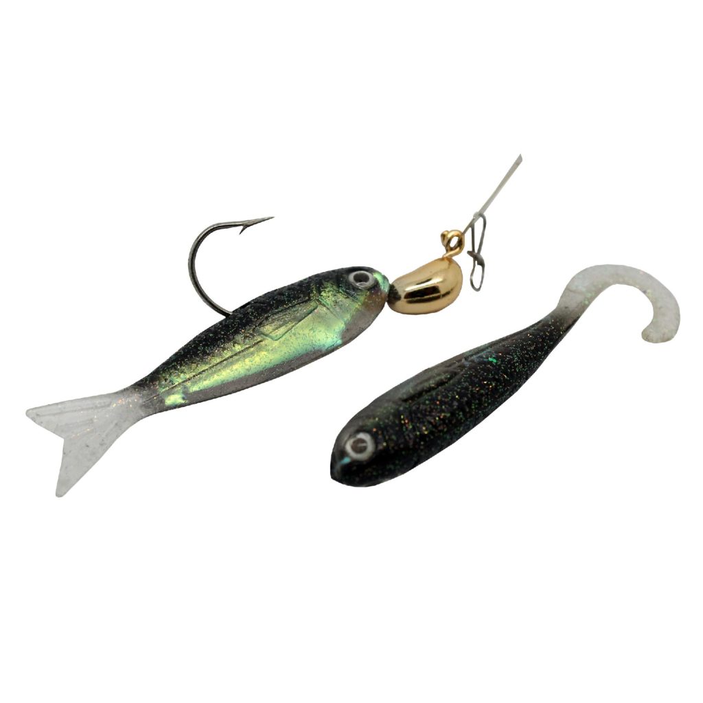 Mini Lures ChatterBait Flashback Mini Lures – 3-16 oz Weight, Gold-Black, Per 1