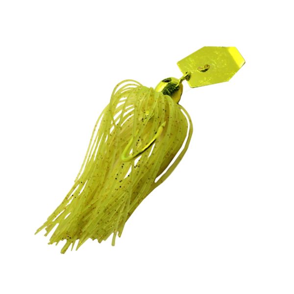 ChatterBait Micro Lures - 3" Length, 1-8 oz Weight, Chartreuse, Per 1 ChatterBait Micro Lures – 3″ Length, 1-8 oz Weight, Chartreuse, Per 1