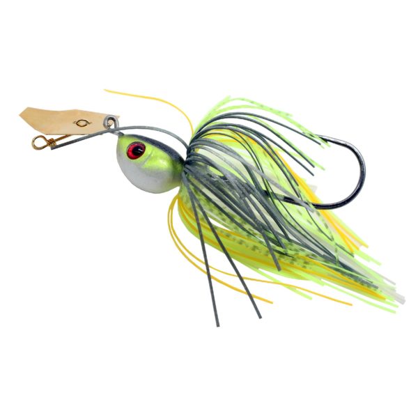 ChatterBait Projectz Lures – 1 oz Weight, 6-0 Hook, Chartreuse Sexy Shad, Per 1