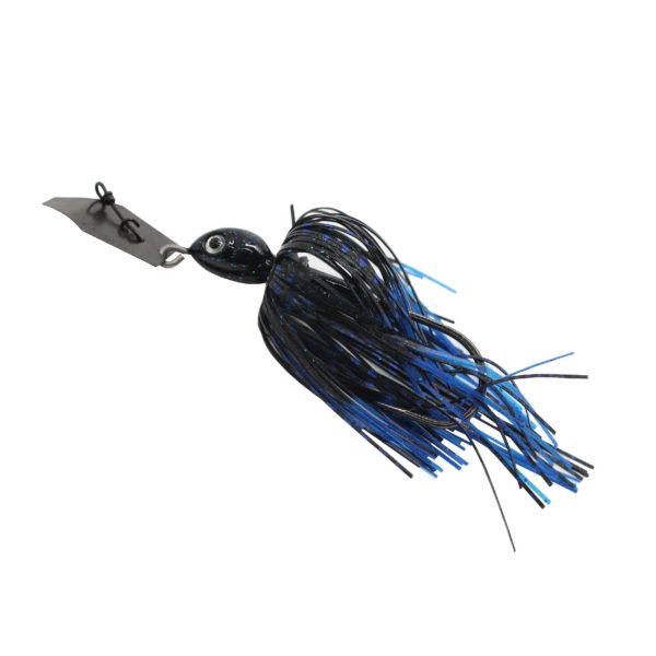 ChatterBait Projectz Lures - 3-4 oz Weight, 6-0 Hook, Black-Blue, Per 1 ChatterBait Projectz Lures – 3-4 oz Weight, 6-0 Hook, Black-Blue, Per 1