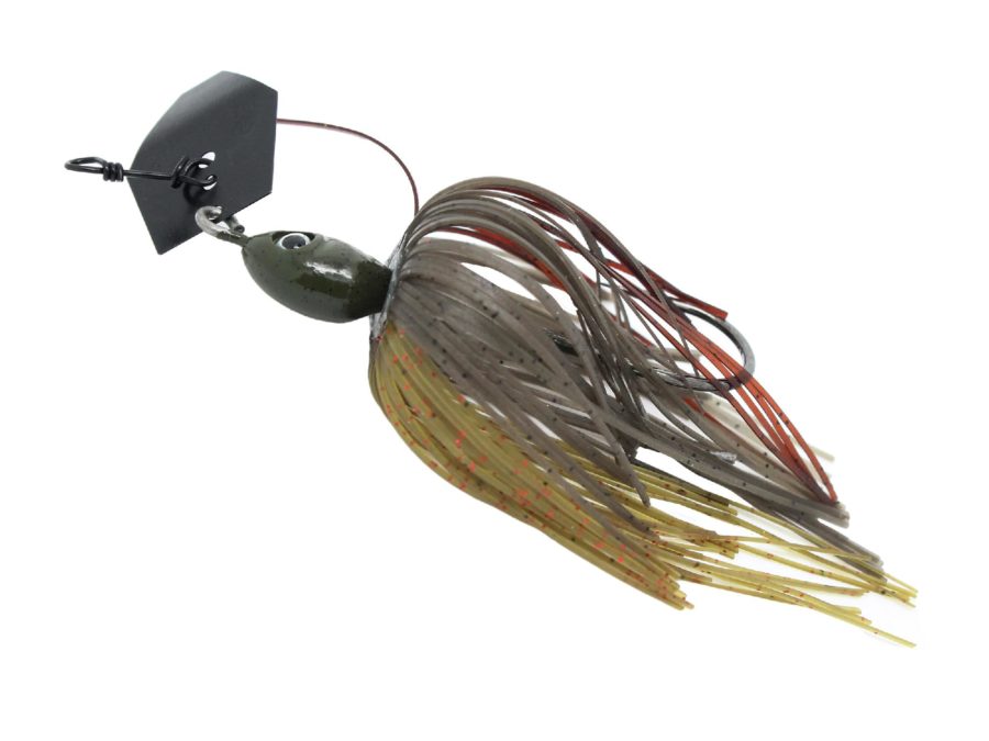 ChatterBait Projectz Lures – 3-8 oz Weight, 6-0 Hook, Green Pumpkin Craw, Per 1