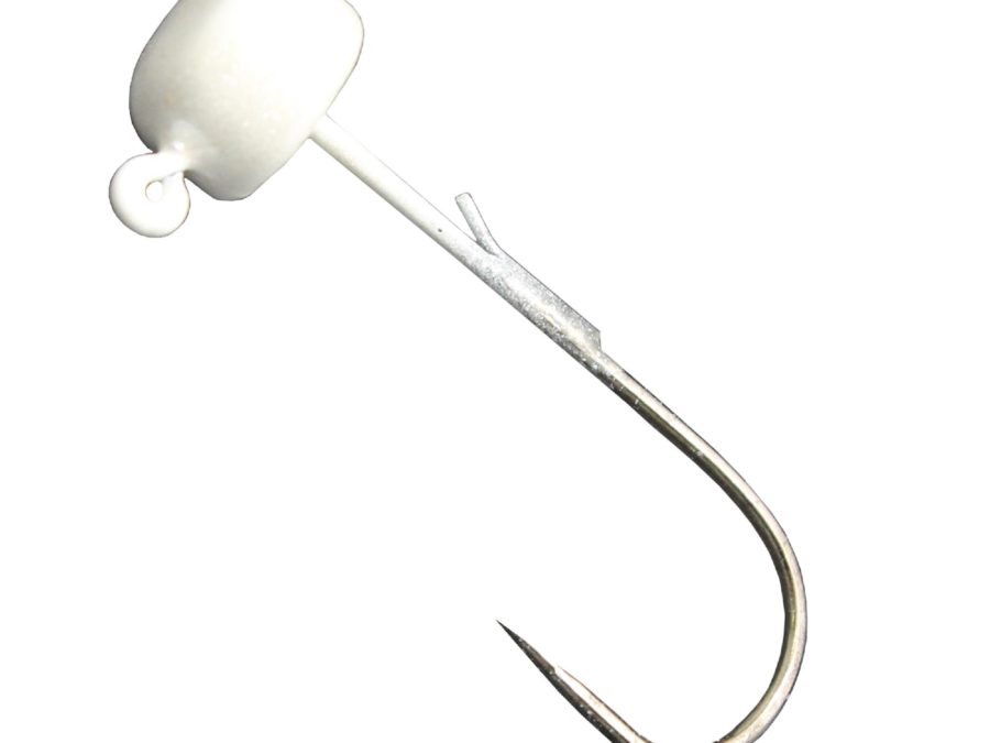 Finesse Shroomz Hooks – 1-10 oz Size, Pearl, Per 5