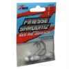 Finesse Shroomz Hooks – 1-10 oz Size, Pearl, Per 5 13558