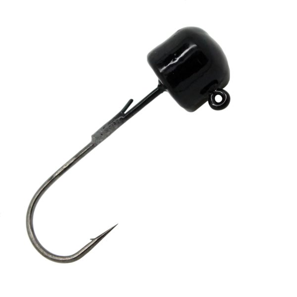 Finesse Shroomz Hooks – 1-15 oz Size, Green Pumpkin, Per 5