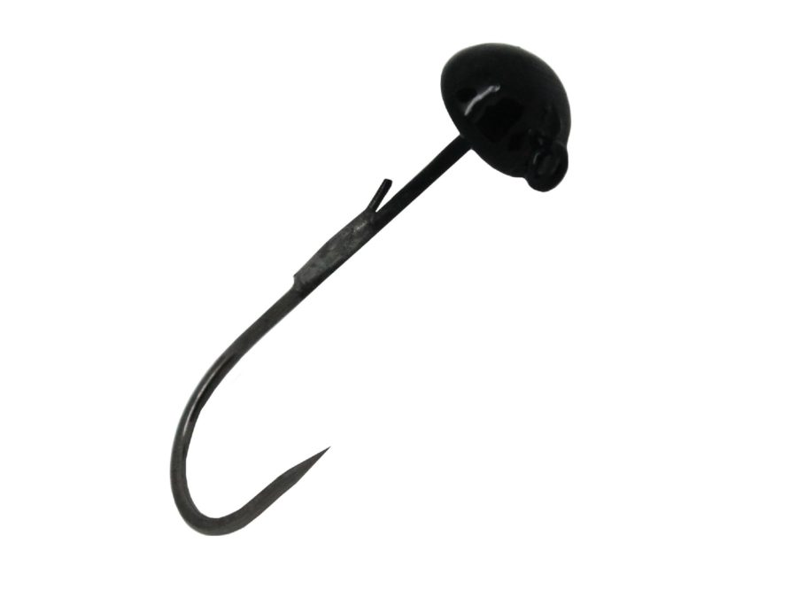 Finesse Shroomz Hooks – 1-20 oz Size, Black, Per 5