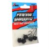 Finesse Shroomz Hooks – 1-5 oz Size, Black, Per 5 13588
