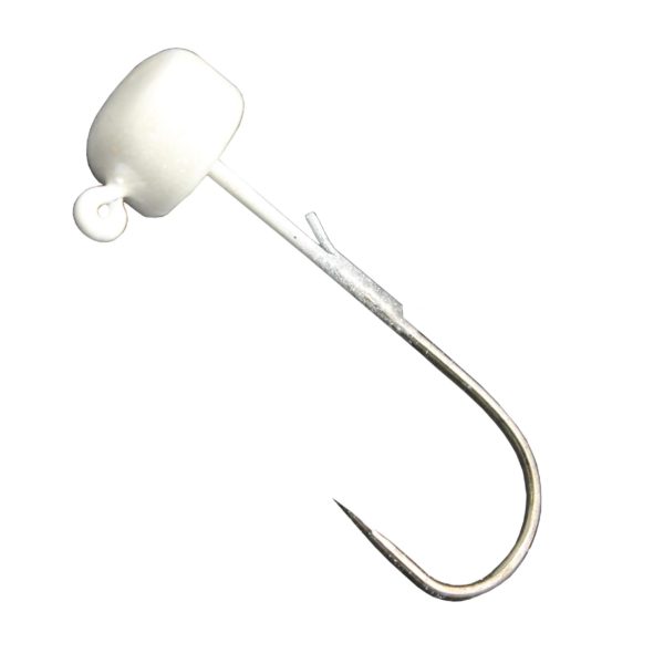 Finesse Shroomz Hooks – 1-5 oz Size, Pearl, Per 5
