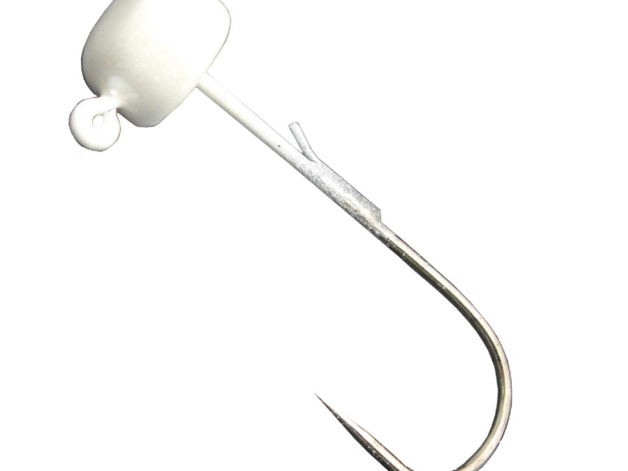 Finesse Shroomz Hooks – 1-6 oz Size, Pearl, Per 5