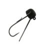 Finesse Shroomz Weedless Hooks – 1-6 oz Size, Green Pumpkin, Per 5