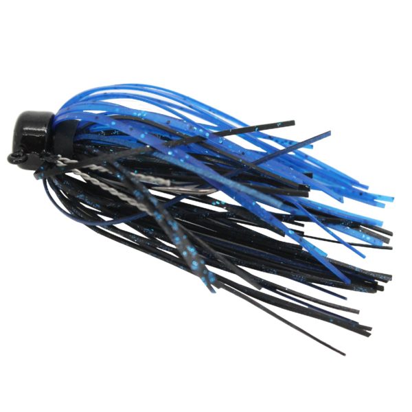 Finesse Shroomz Micro Jig Lures - 1-8 oz Size, Blue-Black, Per 2 Finesse Shroomz Micro Jig Lures – 1-8 oz Size, Blue-Black, Per 2