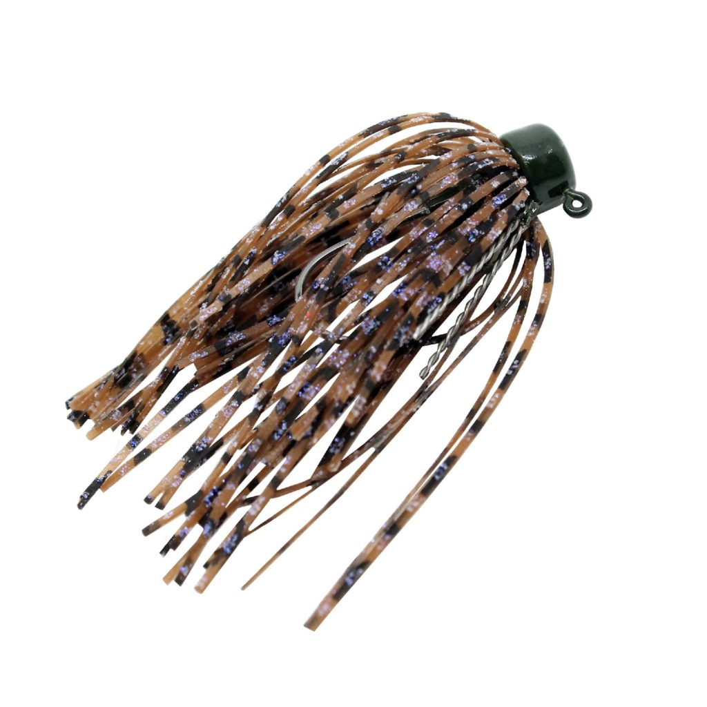 Finesse Shroomz Micro Jig Lures 18 oz Size, Peanut Butter & Jelly, Per 2