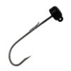 Power Finesse Shroomz Hooks – 1-10 oz Weight, 3-0 Hook, Black, Per 3