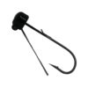 Power Finesse Shroomz Weedless Hooks – 1-6 oz Weight, 3-0 Hook, Black, Per 3