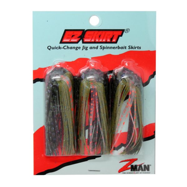 Ez Skirt Lures - 2 3-4" Size, Bluegill, Per 3 Ez Skirt Lures – 2 3-4″ Size, Bluegill, Per 3