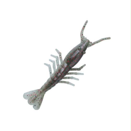 Scented Shrimpz Lure – 4″ Length, Redbone, Package of 5