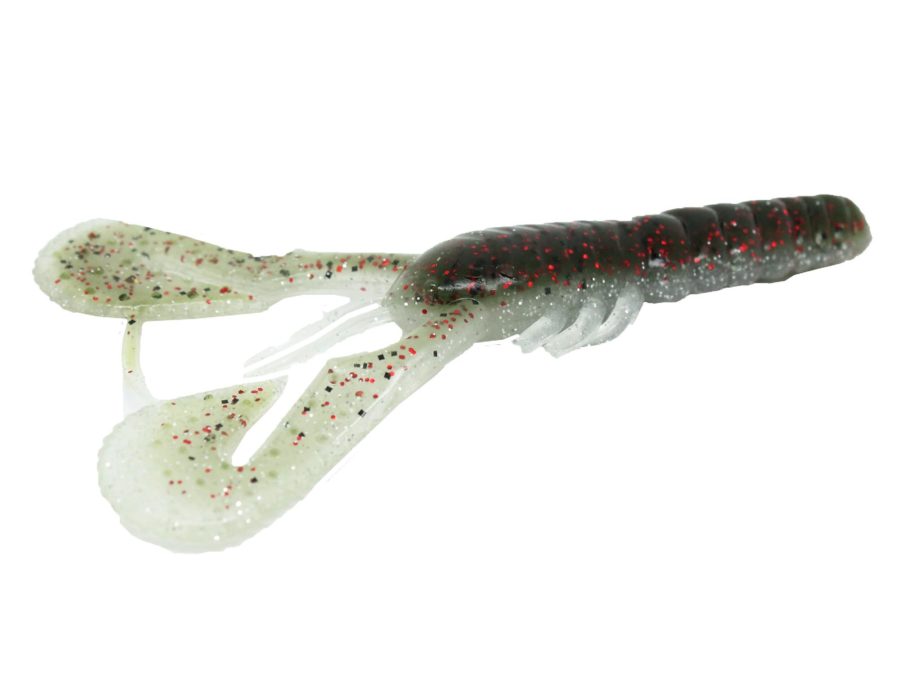 Turbo Crawz Lures – 4″ Length, Red Bone, Per 6