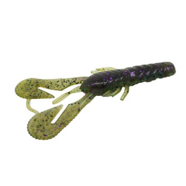 Turbo Crawz Lures – 4″ Length, Sprayed Grass, Per 6