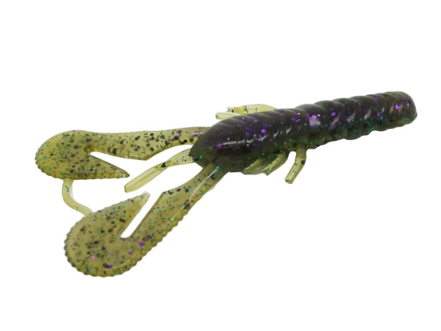 Turbo Crawz Lures – 4″ Length, Sprayed Grass, Per 6