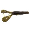 Turbo Crawz Lures – 4″ Length, Green Pumpkin, Per 6