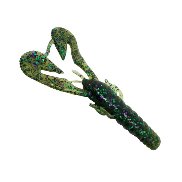 Turbo Crawz Lures – 4″ Length, Watermelon Candy, Per 6