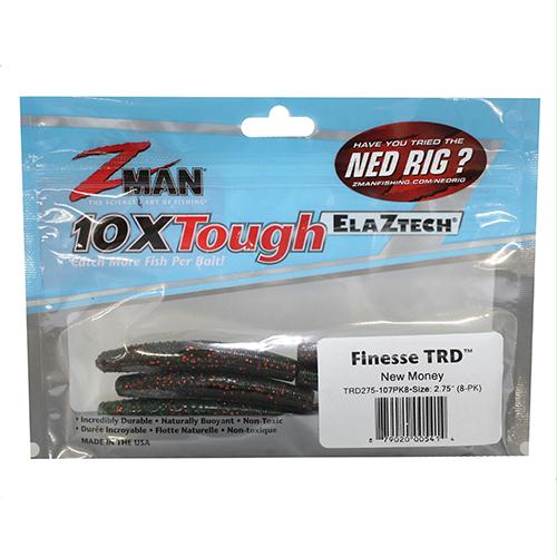 Finesse TRD Lures – 2 3-4″ Length, New Money, Per 8