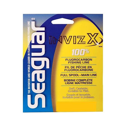 InvizX Freshwater Fluorocarbon Line – .017″ Diameter, 25 lb Tested, 200 Yards, Clear