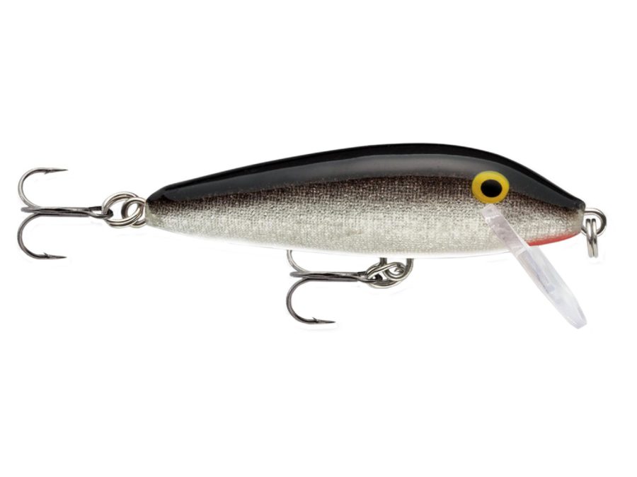 CountDown Lure – Size 07, 2 3-4″ Length, 5′-8′ Depth, 2 Number 7 Hooks, Silver, Per 1