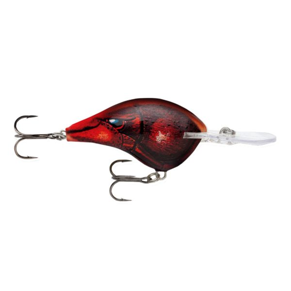 Dives-To Series Custom Ink Lure – Size 10,  2 1-4″ Length, 6′ Depth, 2 Number 4 Treble Hooks, Delta, Per 1