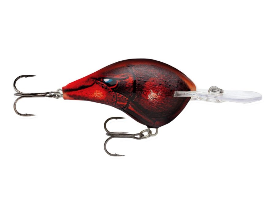 Dives-To Series Custom Ink Lure – Size 10,  2 1-4″ Length, 6′ Depth, 2 Number 4 Treble Hooks, Delta, Per 1