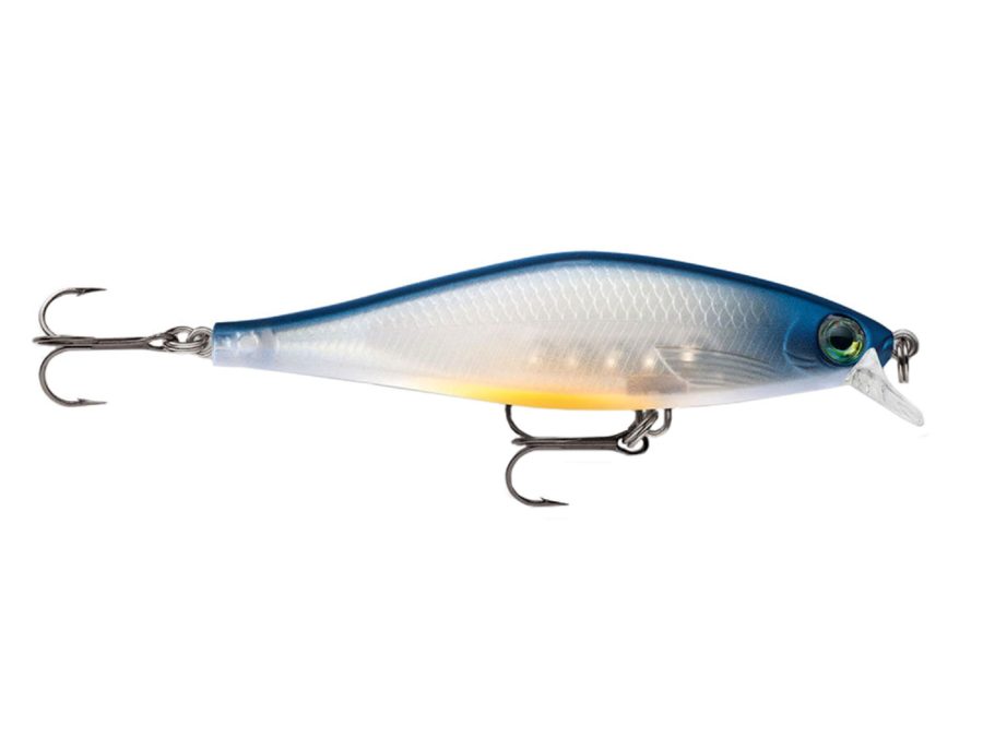 Shadow Rap Shad Lure – Freshwater, Size 09, 3 1-2″ Length, 3′-4′ Depth, Elte Blue, Package of 1