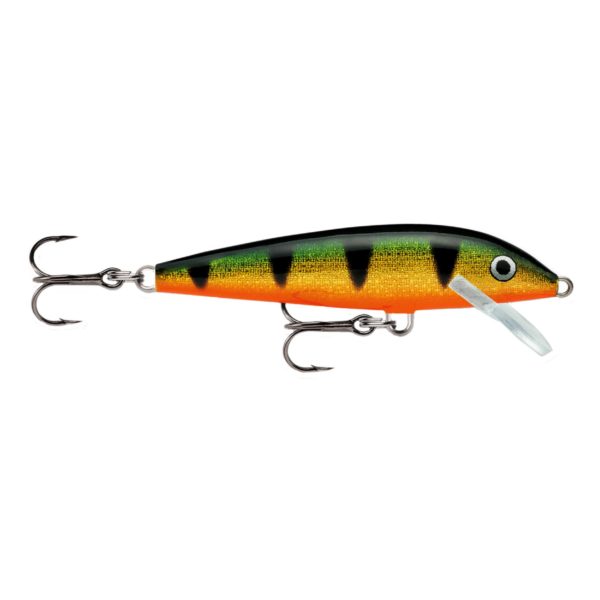 Original Floating Lure – Size 07, 2 3-4″ Length, 3′-5′ Depth, 2 Number 7 Treble Hooks, Perch, Per 1