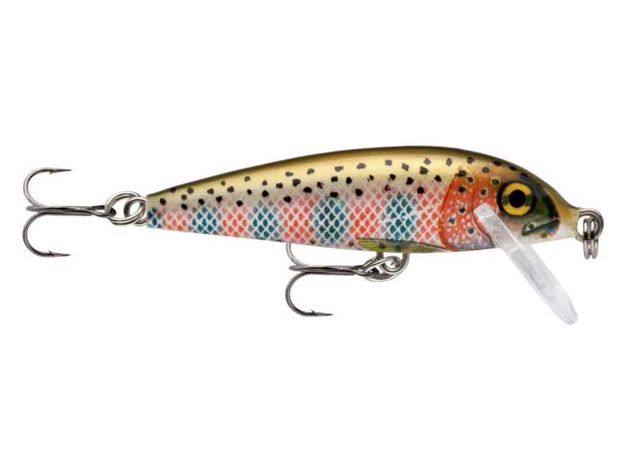 CountDown Lure – Size 05, 2″ Length, 3′-6′ Depth, 2 Number 10 Hooks, Rainbow Trout, Per 1