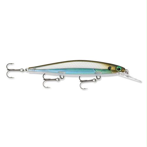 Shadow Rap Deep Hard Bait Lure – Freshwater, Size 11, 4 3-8″ Length, 4′-8′ Depth, Moss Back Shiner, Package of 1