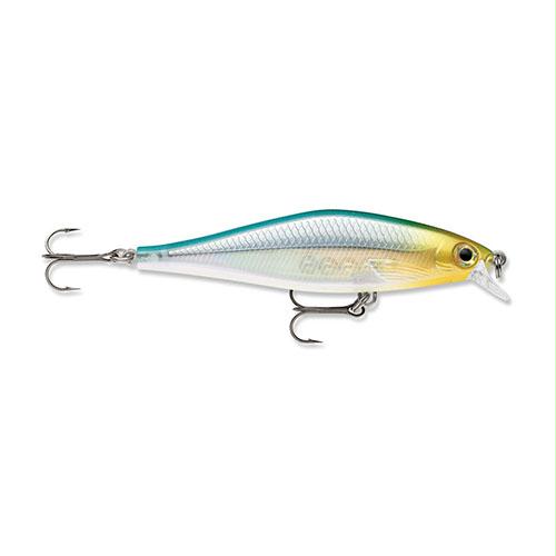 Shadow Rap Shad Lure – Freshwater, Size 09, 3 1-2″ Length, 3′-4′ Depth, Blue Back Herring, Package of 1