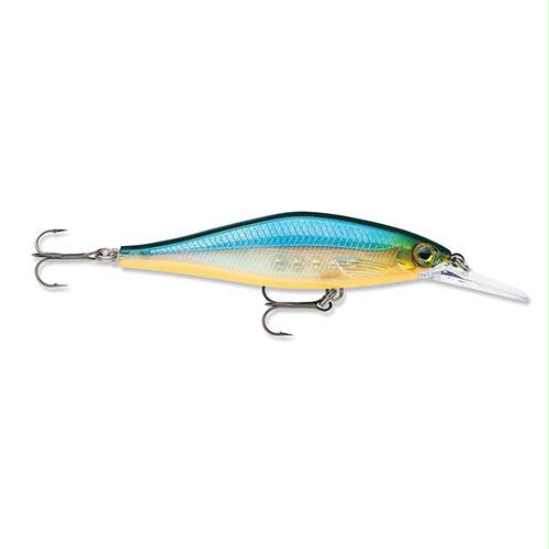 Shadow Rap Shad Deep Hard Bait Lure – Freshwater, Size 09, 3 1-2″ Length, 5′-6′ Depth, Blue Ghost, Package of 1