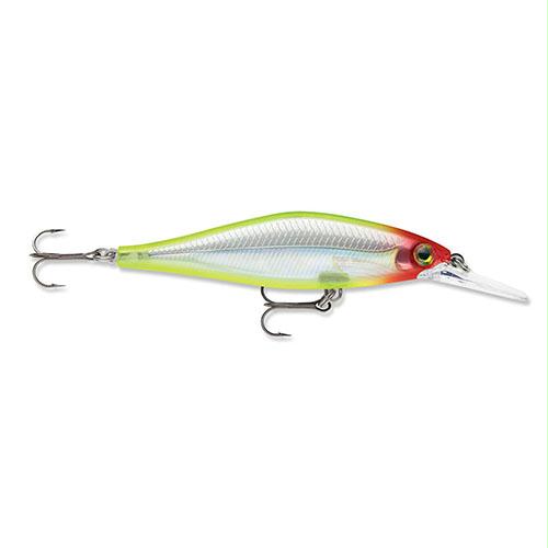 Shadow Rap Shad Deep Hard Bait Lure – Freshwater, Size 09, 3 1-2″ Length, 5′-6′ Depth, Clown, Package of 1