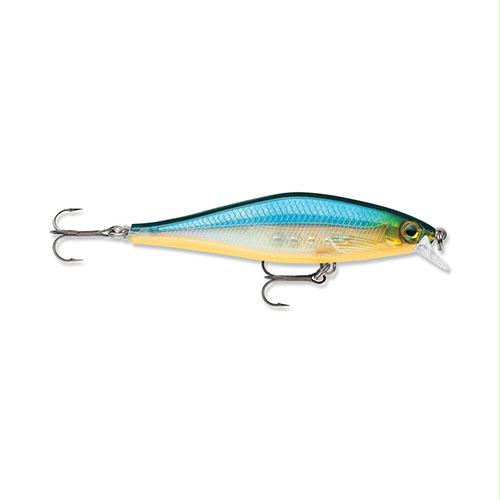 Shadow Rap Shad Lure – Freshwater, Size 09, 3 1-2″ Length, 3′-4′ Depth, Blue Ghost, Package of 1