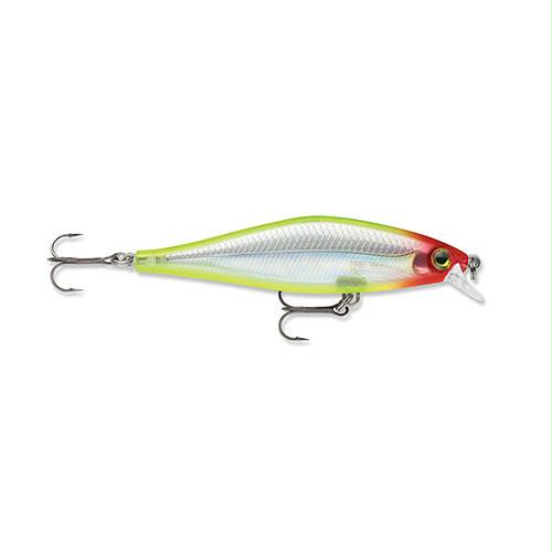 Shadow Rap Shad Lure – Freshwater, Size 09, 3 1-2″ Length, 3′-4′ Depth, Clown, Package of 1
