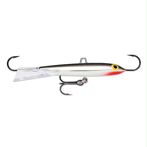 Flat Jig Hard Bait Lure – Freshwater, Size 04, 1 1-2″ Length, Variable Depth, Flake Silver, Package of 1