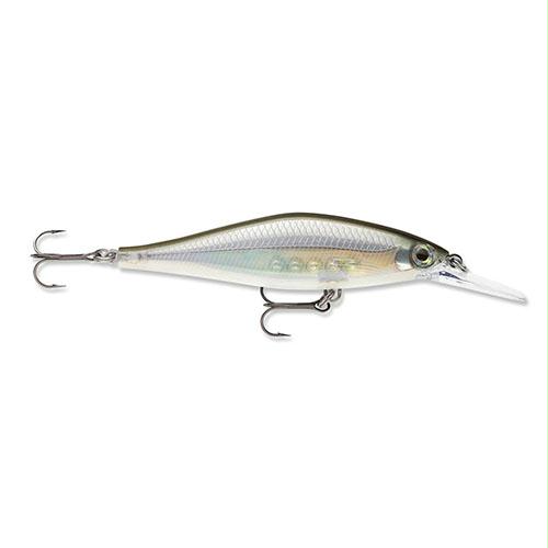 Shadow Rap Shad Deep Hard Bait Lure – Freshwater, Size 09, 3 1-2″ Length, 5′-6′ Depth, Ghost Shiner, Package of 1